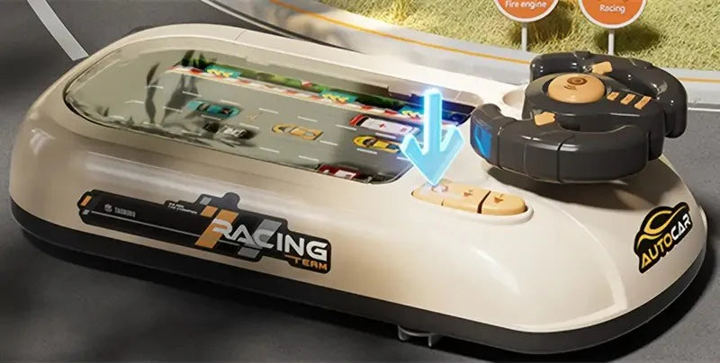 🏎️ Car Racing Game Console with Steering Wheel