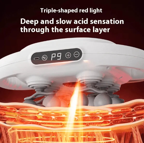 12-Head Fascial Massage Gun