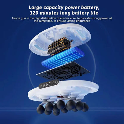 12-Head Fascial Massage Gun