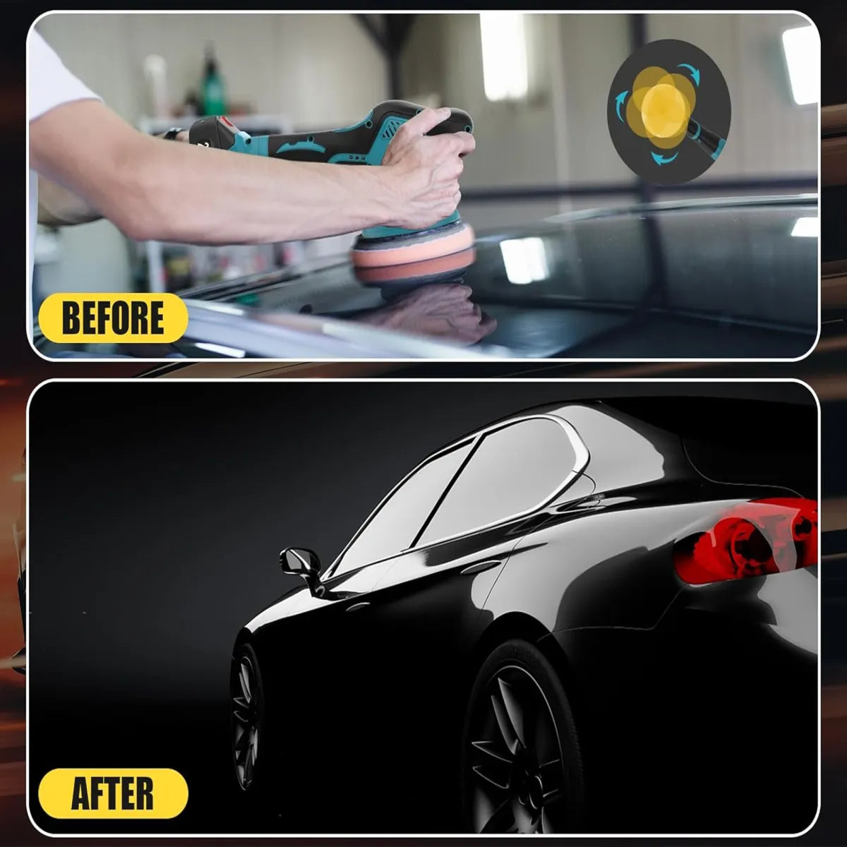 Car polishing machine