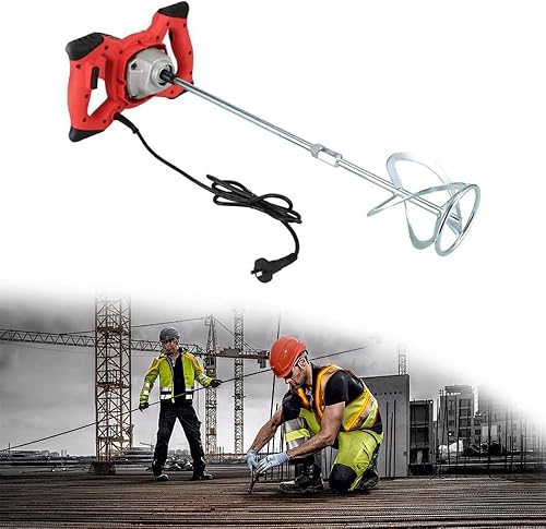 🔧 Electric Plaster Stirrer – 2100W with 6 Adjustable Speeds