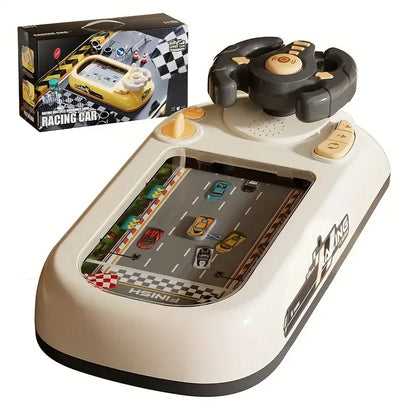 🏎️ Car Racing Game Console with Steering Wheel