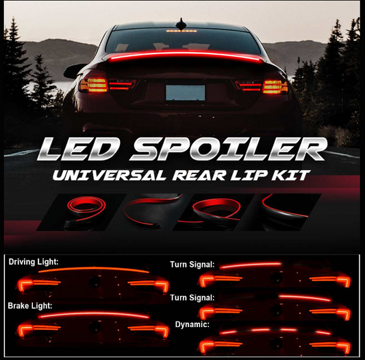 LED Spoiler - Universal Rear Lip Kit