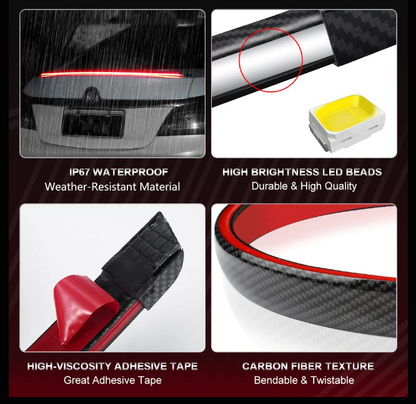 LED Spoiler - Universal Rear Lip Kit