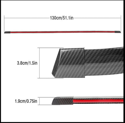 LED Spoiler - Universal Rear Lip Kit