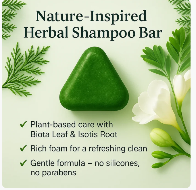 Cypress Leaved Usman Grass Shampoo Bar